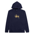 Basic Applique Hoodie - Navy