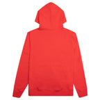 Basic Applique Hoodie - Red