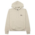 Basic Stussy Hoodie - Khaki