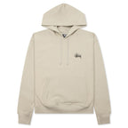 Basic Stussy Hoodie - Khaki