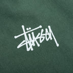 Basic Stussy Pigment Dyed Crew - Forest
