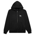 Basic Zip Hoodie - Black