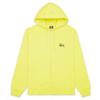 Basic Zip Hoodie - Lemon