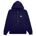 Basic Zip Hoodie - Navy