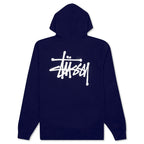 Basic Zip Hoodie - Navy