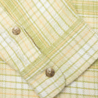 Beach Plaid Shirt - Lime