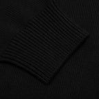 Bent Crown Sweater - Black