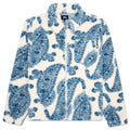 Big Paisley Full Zip Sherpa - Natural