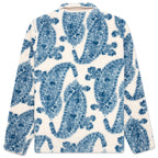 Big Paisley Full Zip Sherpa - Natural