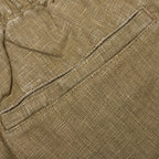 Boxy Linen Short - Olive