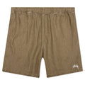 Boxy Linen Short - Olive