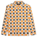 Brent Plaid L/S Shirt - Tan
