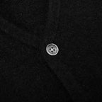 Brushed Cardigan - Black