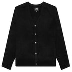 Brushed Cardigan - Black