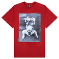 Bulldog Tee - Dark Red