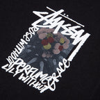 Camellias Pigment Dyed Tee - Black