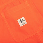 Canvas Work Pant - Orange