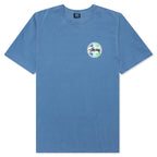 Classic Dot Pigment Dyed Tee - Blue