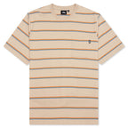 Classic Mini Stripe Crew - Tan