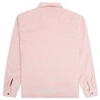 Cord Quilted Overshirt - Washed Pink