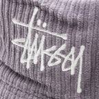 Corduroy Big Basic Bucket Hat - Lavender