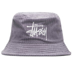 Corduroy Big Basic Bucket Hat - Lavender