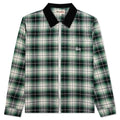 Frank Plaid Zip L/S Shirt - Black/Green