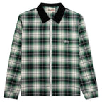 Frank Plaid Zip L/S Shirt - Black/Green