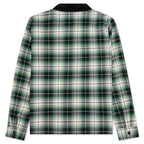 Frank Plaid Zip L/S Shirt - Black/Green