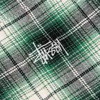 Frank Plaid Zip L/S Shirt - Black/Green