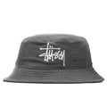 Gauze Cotton Big Logo Bucket - Grey