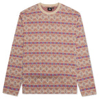Giza L/S Crew - Khaki
