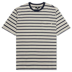 Griffin Stripe Crew - Khaki
