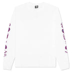 Hearts & Spades L/S Tee - White