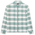 Heritage Plaid Zip L/S Shirt - Green