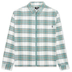 Heritage Plaid Zip L/S Shirt - Green