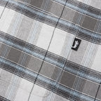 Heritage Plaid Zip L/S Shirt - Grey
