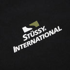 Stüssy International Zip Hoodie - Black