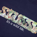 It's A Wild Life Tee - Navy