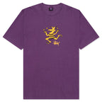 Juggler Pigment Dyed Tee - Purple