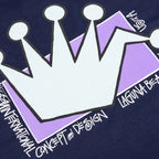 LB Crown Tee - Navy