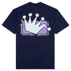 LB Crown Tee - Navy