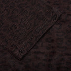 Leopard Mesh Zip Jacket - Brown