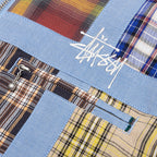 Madras Patchwork Zip Jacket - Plaid