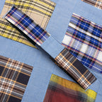Madras Patchwork Zip Jacket - Plaid