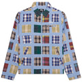 Madras Patchwork Zip Jacket - Plaid