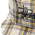 Madras Plaid Big Logo Bucket - Yellow