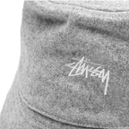 Melton Wool Deep Bucket Hat - Heat