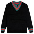 Mohair Tennis Sweater - Black