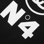 No. 4 Pigment Dyed Tee -  Black